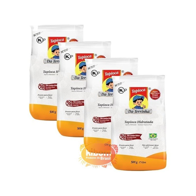 10 UNIDADES Tapioca Hidratada Terrinha 500g