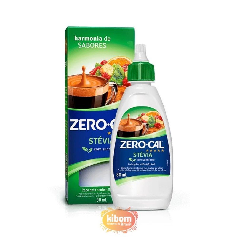 Adoçante Zero-Cal com Stévia 80ml