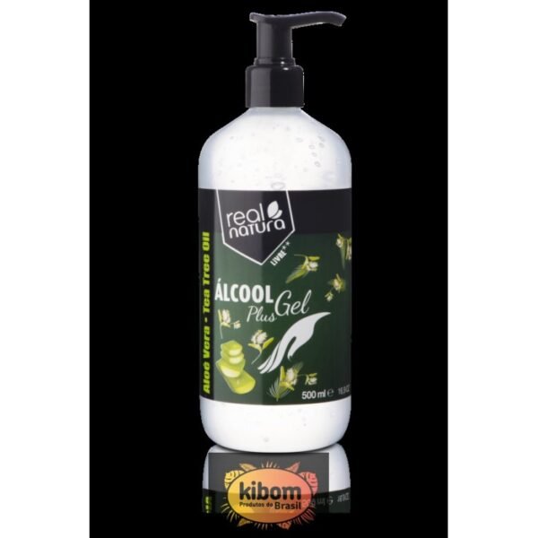 Alcool Gel Plus Real Natura 500 ml