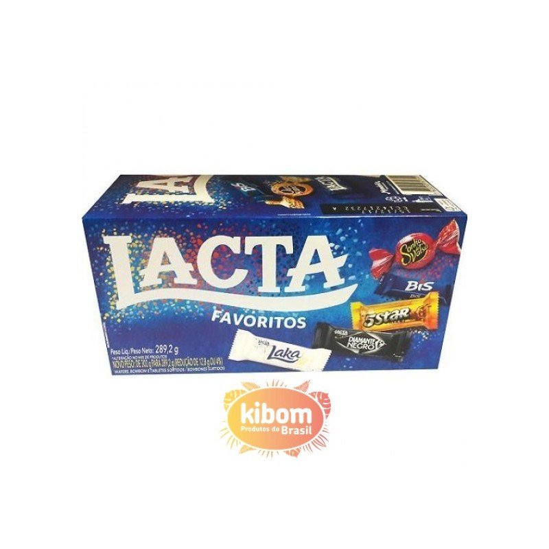 Caixa Bombom Lacta “Mix Variedades” Validade 30/03/25