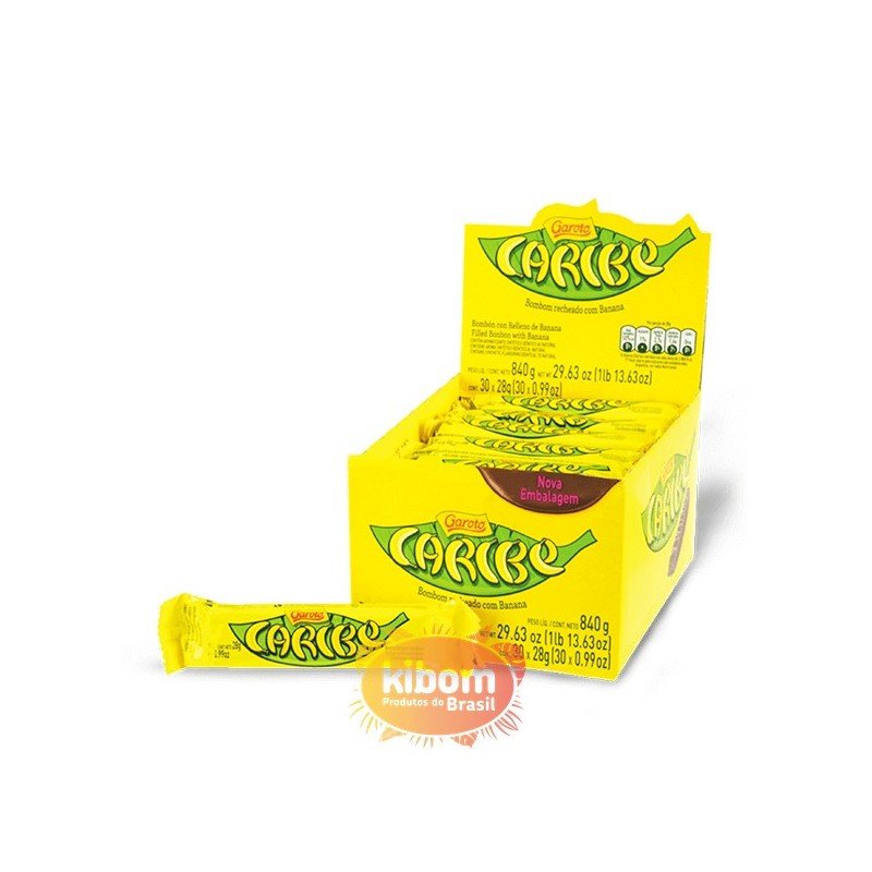 Caixa Chocolate Caribe “Garoto” 840g