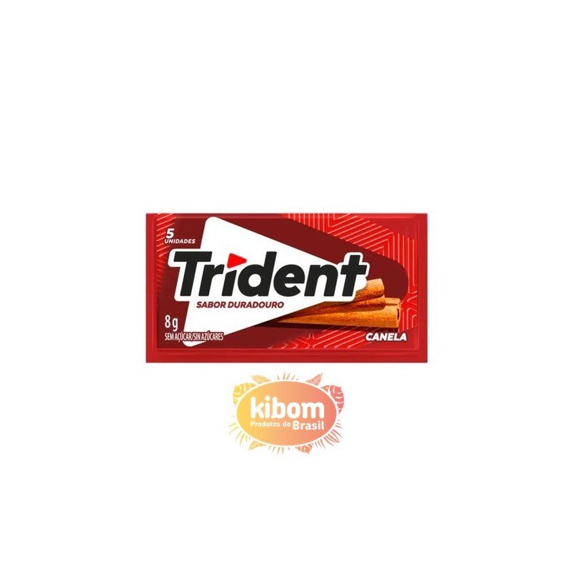 Chiclete Trident sabor Canela 8g