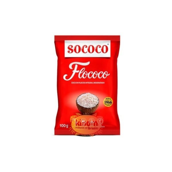 Coco Ralado Flocado Sococo 100g
