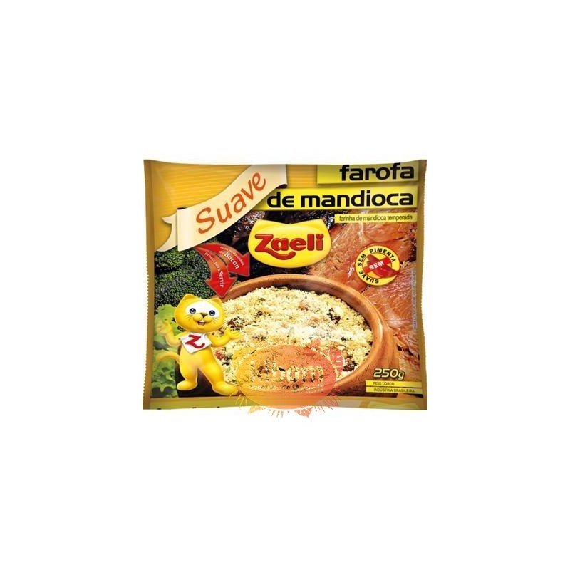 Farofa de Mandioca Suave “Zaeli” 250g