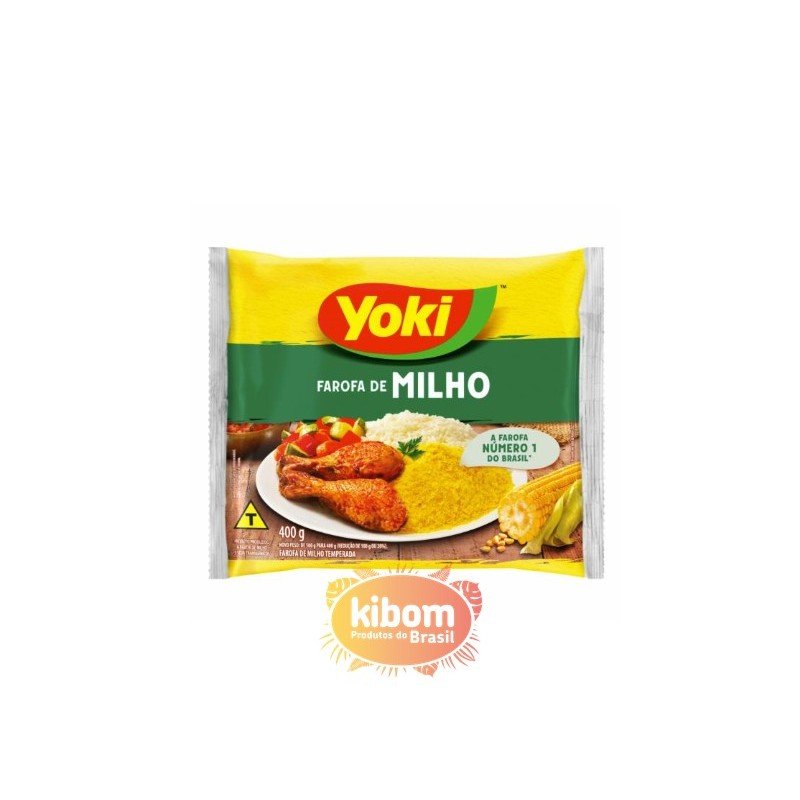 Farofa de milho ”Yoki”
