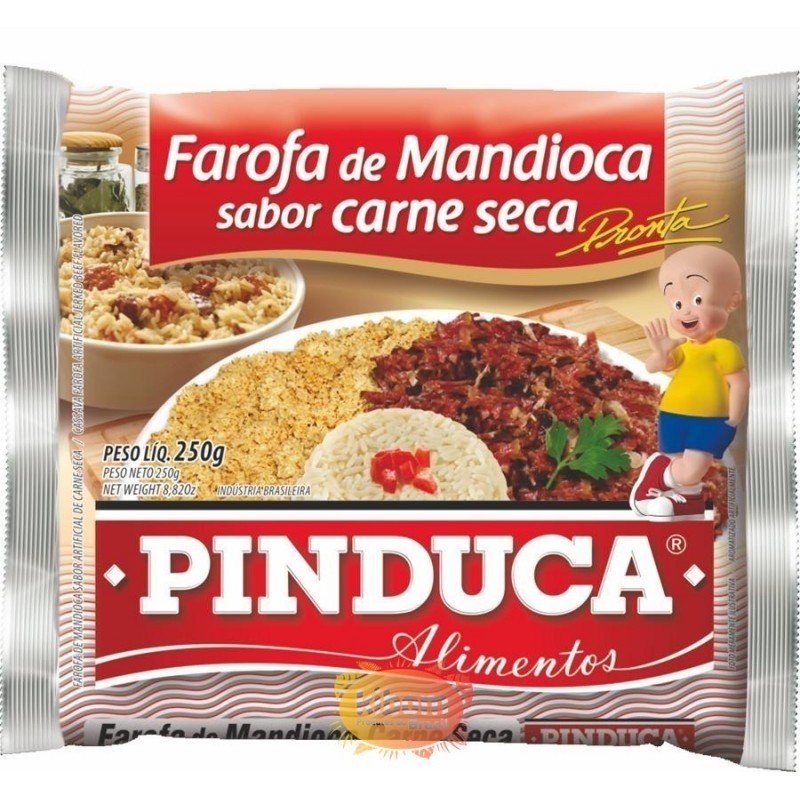 Farofa sabor Carne Seca Pinduca