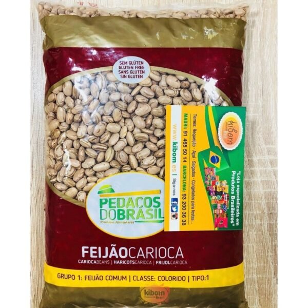 Feijao Carioca  Pedaços do Brasil 1kg