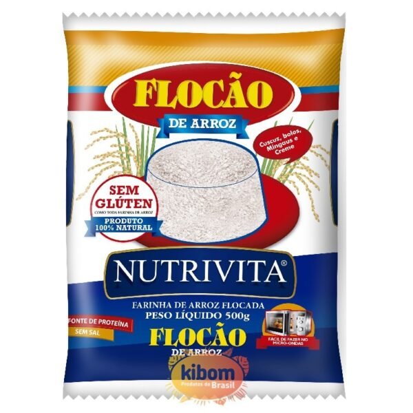 Flocao de Arroz ''Nutrivita''