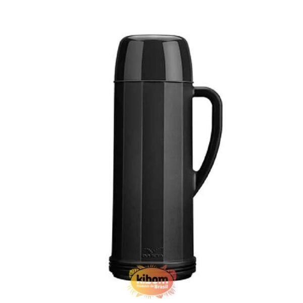 Garrafa Térmica "Invicta" 1l Negra