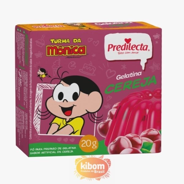 Gelatina sabor Cereja "Predilecta" 20g