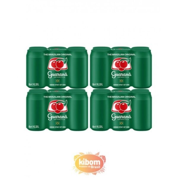 Guarana Antarctica pack 24 latas