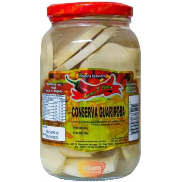 Guariroba em Conserva 500g - Aroma D' Minas