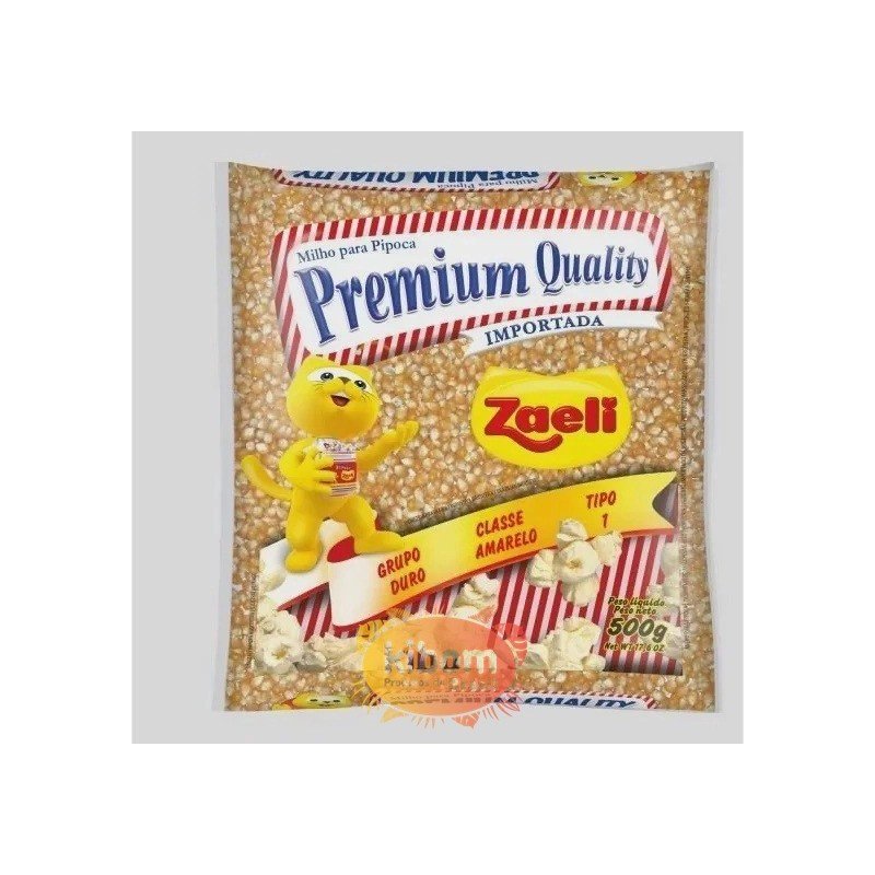 Milho para Pipoca Premium ” Zaeli ” 500g