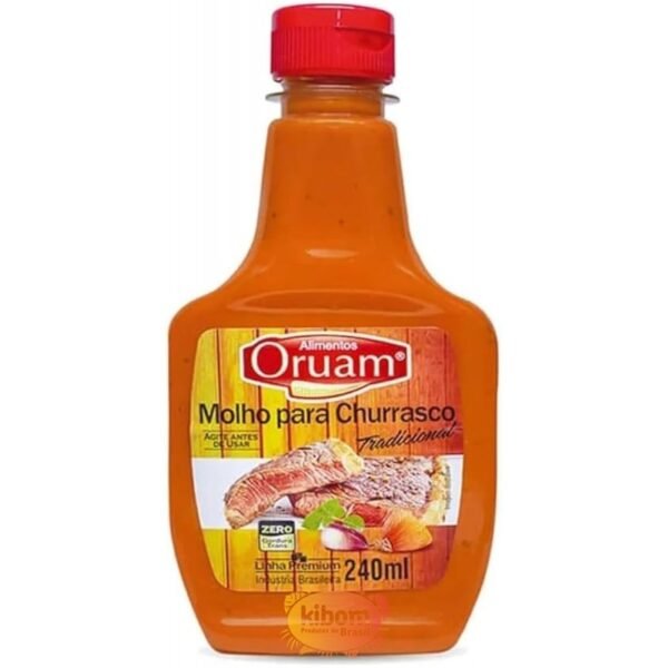Molho para Churrasco "Oruam" 240ml
