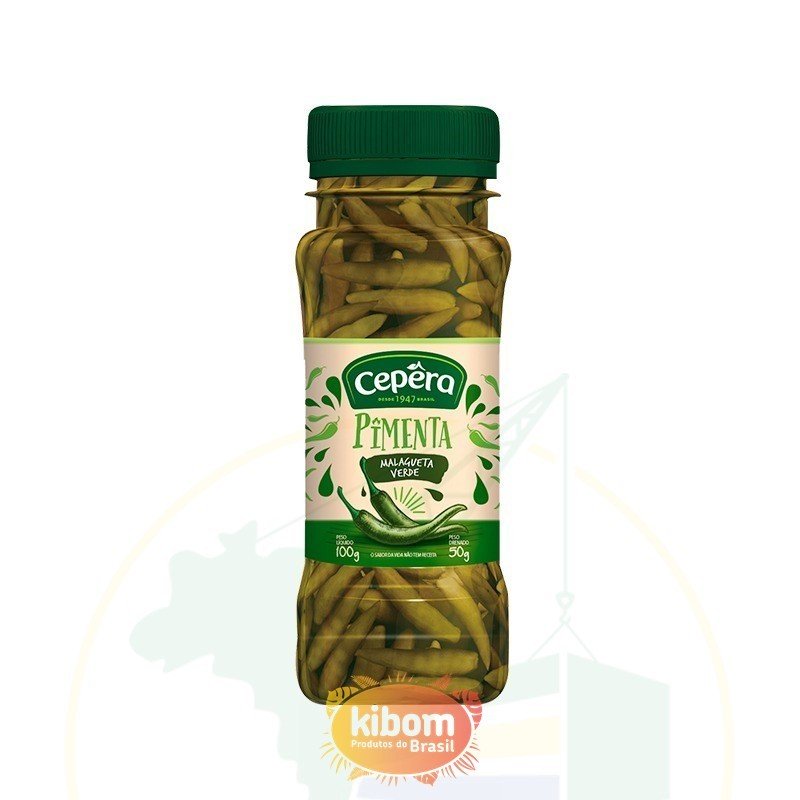Pimenta Malagueta Verde “Cepera” 50g