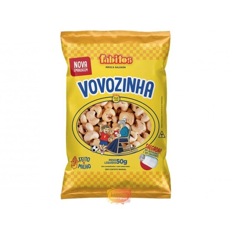 Pipoca Salgada Vovózinha 50g