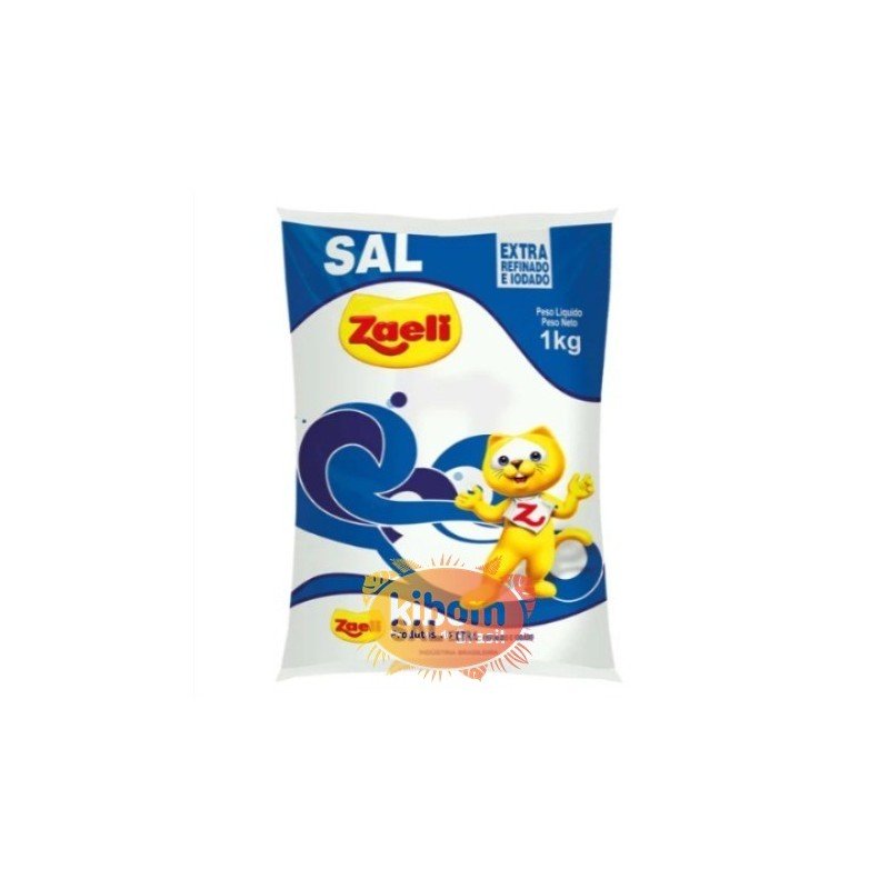 Sal Refinado “Zaeli” 1kg