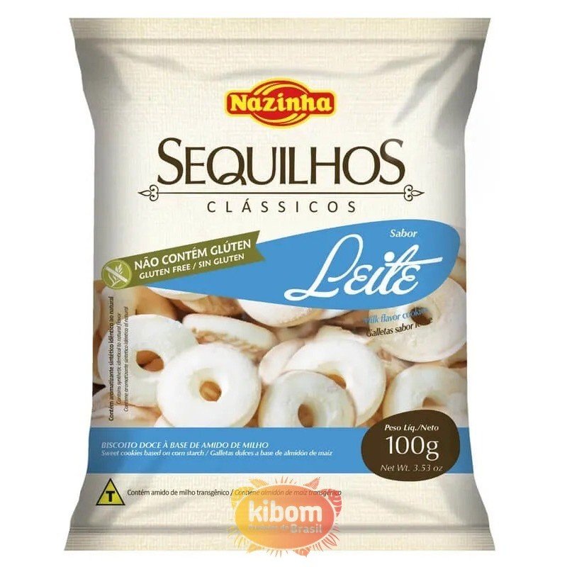 Sequilhos de Leite “Nazinha” 100g