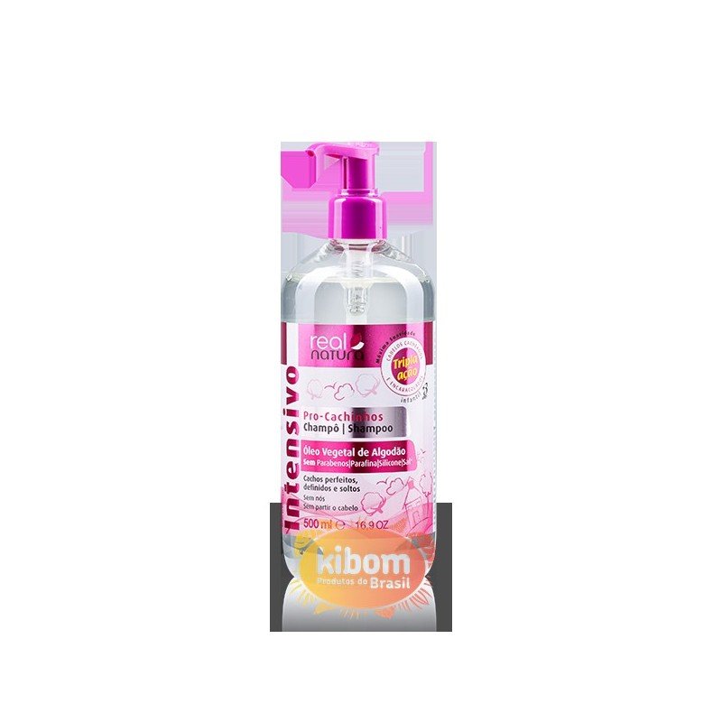 Shampoo Pro-Cachinhos sem sal “Real Natura”