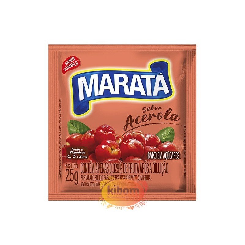 Suco em Pó sabor Acerola “Maratá”