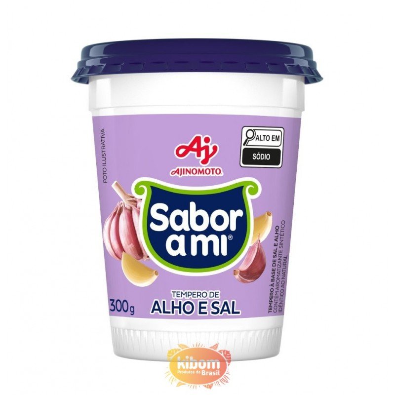 Tempero Alho e Sal “Sabor AMI”