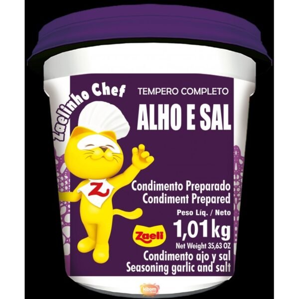 Tempero Alho e Sal "Zaeli" 1,01kg