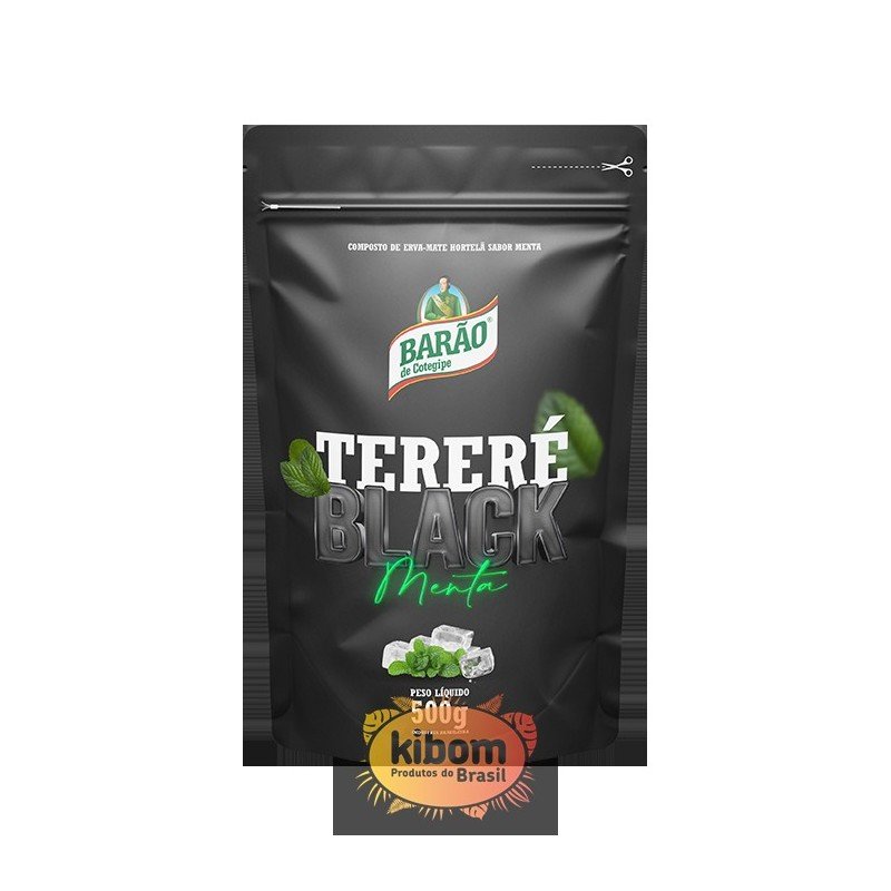 Tereré Black Menta “Barao” 500g