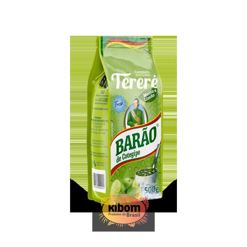 Tereré Menta e Limao Fresh “Barao” 500g