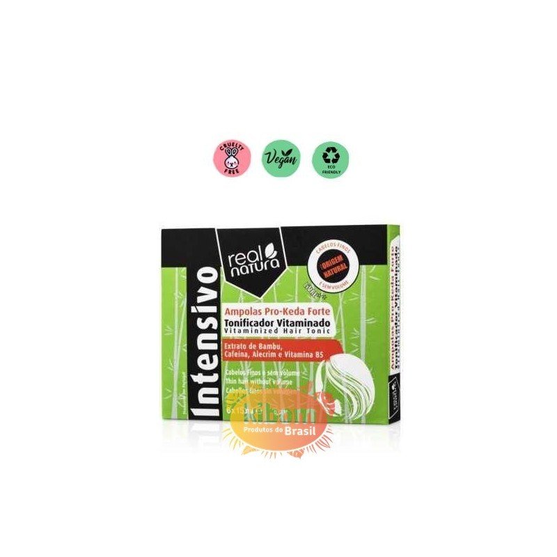 Ampolas Pro-keda Forte Bambu ”Real Natura”